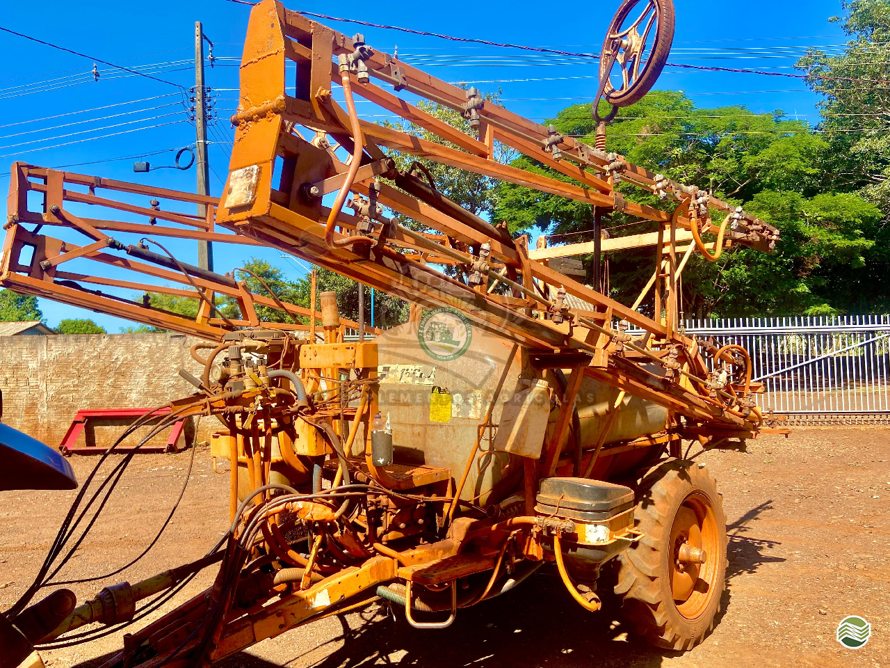 PULVERIZADOR JACTO COLUMBIA AD18 Arrasto JZ Implementos Agrícolas TOLEDO PARANÁ PR